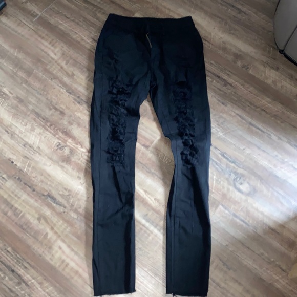 High waisted black jeans - Picture 1 of 2